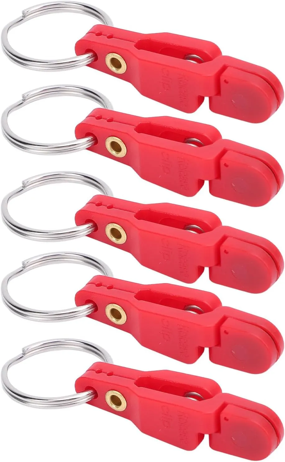 10Pcs Heavy Tension Snap Release Clips Fishing Trolling Padded Release Clips with Key for Planer Board Kite