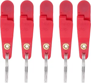 10Pcs Heavy Tension Snap Release Clips Fishing Trolling Padded Release Clips with Key for Planer Board Kite
