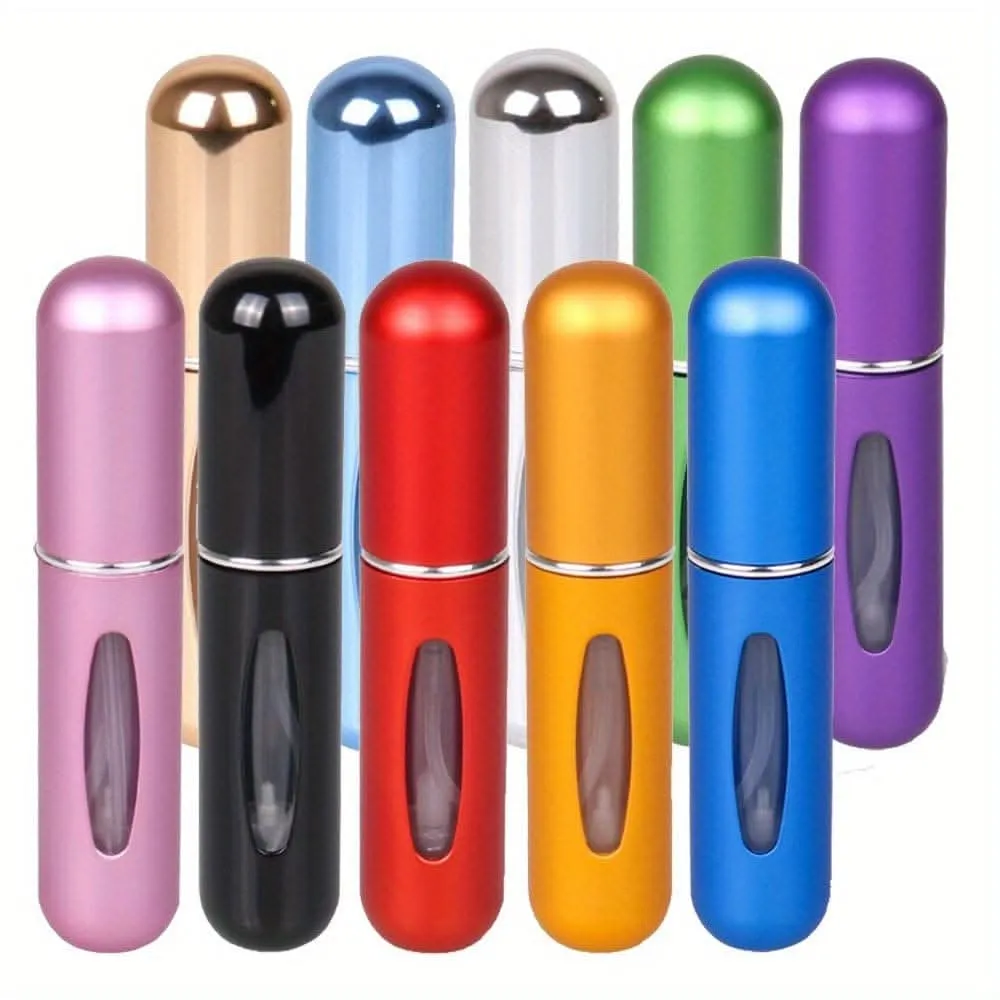 10PCS Refillable Perfume Atomizer Bottles