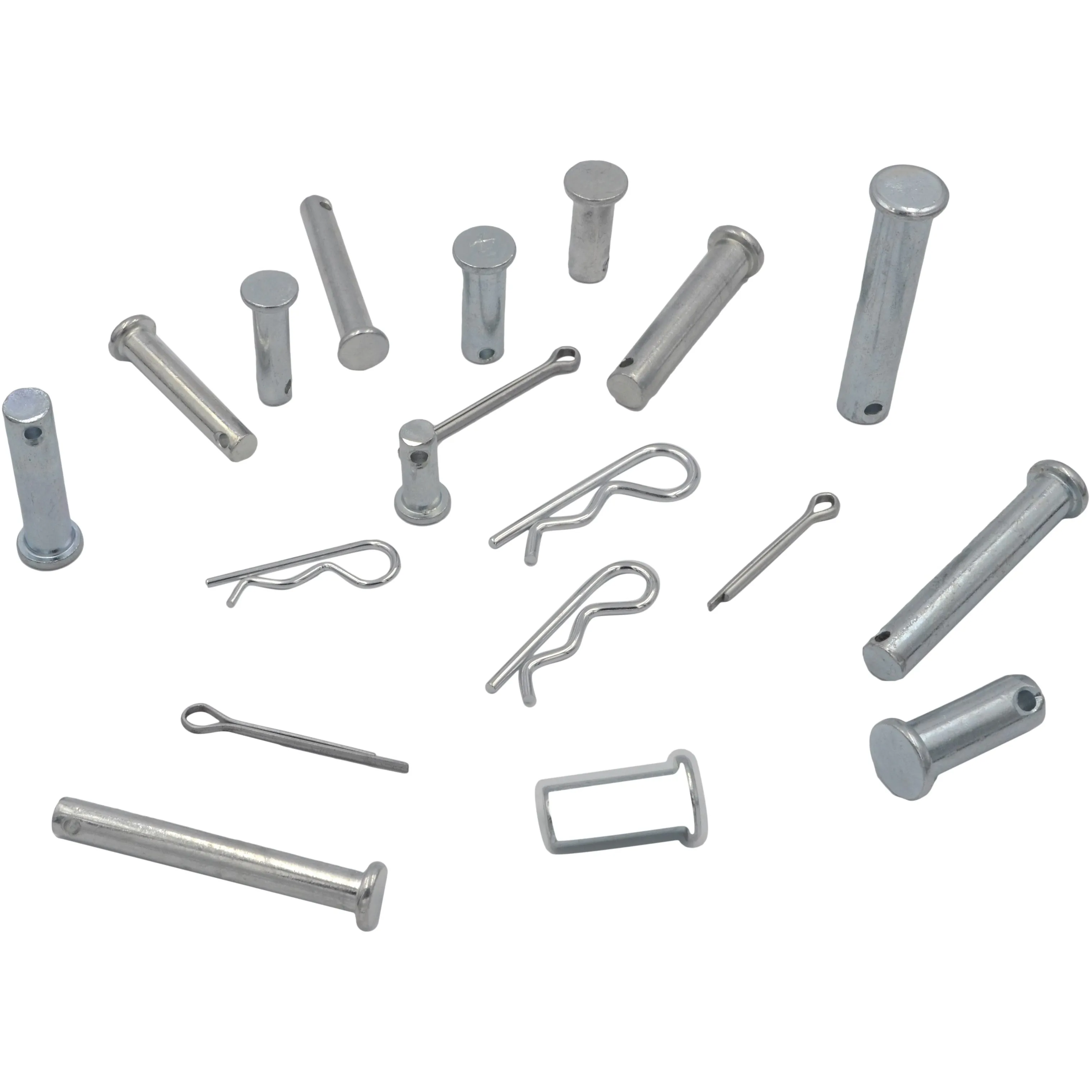 112pc Metric Clevis Pins and R Pin Grab Kit