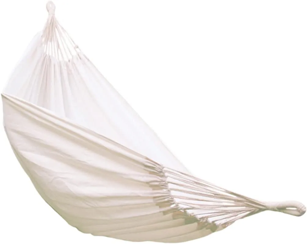 1Pc Outdoor Canvas Swing Hammock for Camping Lightweight and Washable Hanging Chair with Bind Rope for Outdoor Leisure Activities