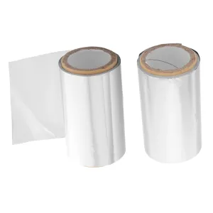 2 Pack Hair f Foil Roll for Coloring Salon Hair Tools Heat-resistant Aluminum Foil Sheets for Perming Dyeing Curling
