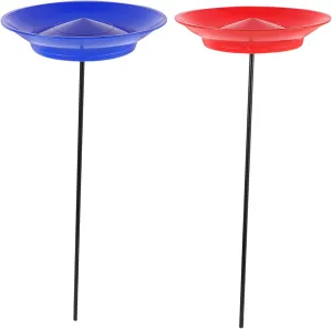 2 Sets Juggling Kit with Rotating Plates and Sticks Skill for Adults for Circus Performances Parties and Group Activities Enhancing Visual Engagement