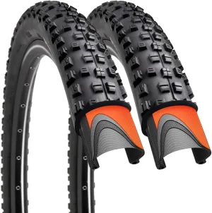 26/27.5/29x2.25 inch Bike Tires Pair Mountain Bike Tires 60 TPI Bicycle Tires Kevlar Foldable Tires Pack of 2