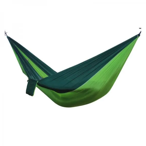 270cmX140cm Outdoor Double Person Hammock Swing Bed Portable Parachute Hammock Travel Camping