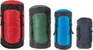 2pcs Compression Stuff Sack, 8L/18L/25L/35L Lightweight Sleeping Bags Storage Compression Sack for Camping, Hiking, Backpacking Trip (Dark Blue,25L)