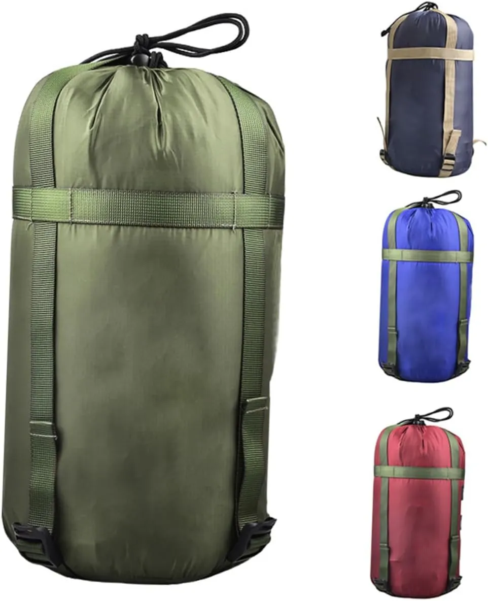 2pcs Outdoor Stuff Compression Bag for Hiking Hammock for Outside Sleeping Bag Pad Comforter