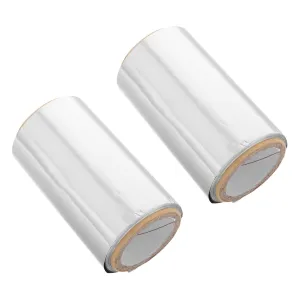 2rolls Hairdressing Aluminum Foil for Hair Coloring Tools - Foil for Salon Use Easy to Cut Hair Wrap Paper for Dyeing and Highlighting