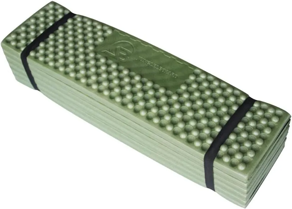 2xPortable Folding Outdoor Camping Mat Picnic Sleeping Cushion Pad Green