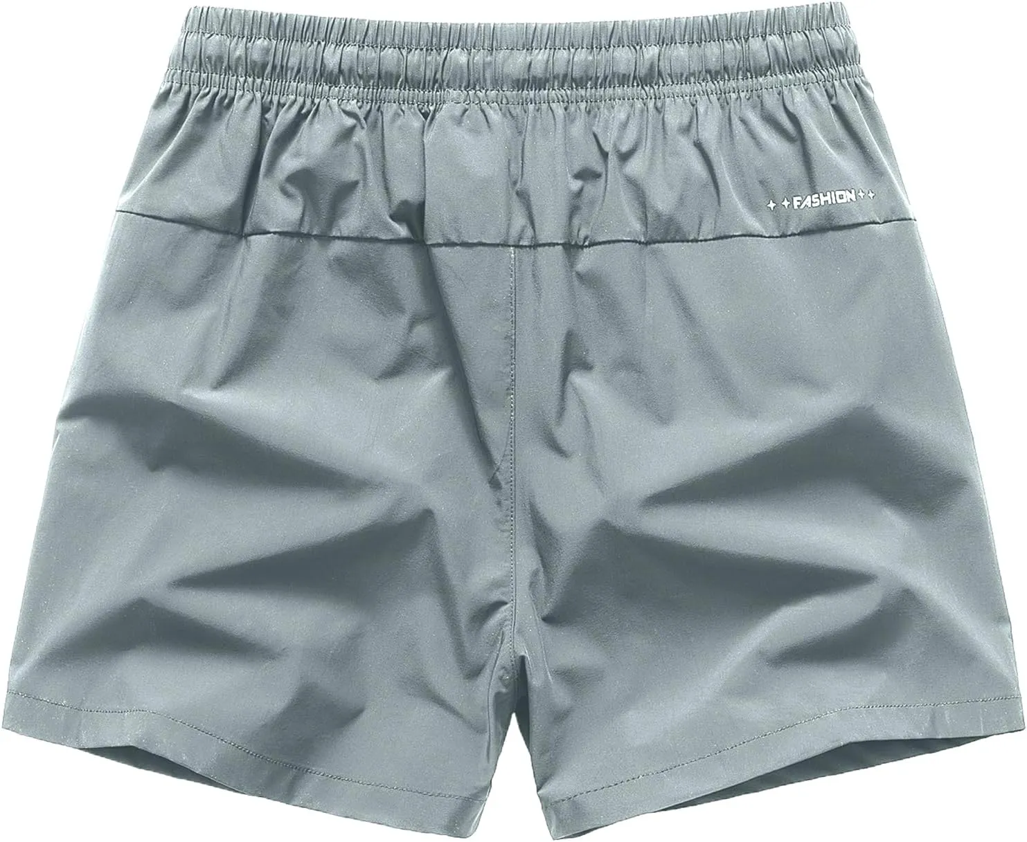3 Set Men's Workout Athletic Shorts Lightweight Moisture Wicking 3" Running Shorts with Zipper Pockets Gym Beach