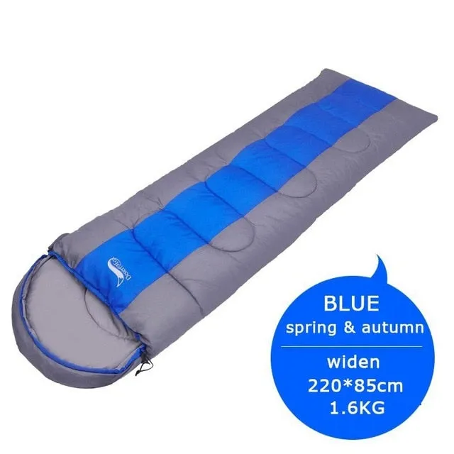 4 & Bag, Bag Sleeping Envelope Warm Lightweight Season Cold Camping for Seamless Outdoor Sleeping Traveling Hiking Wide selection Backpacking Desert&Fox