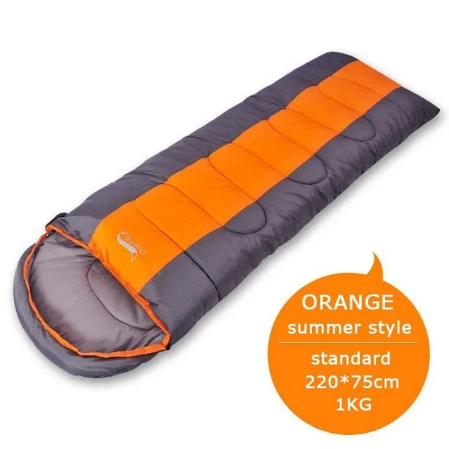 4 & Bag, Bag Sleeping Envelope Warm Lightweight Season Cold Camping for Seamless Outdoor Sleeping Traveling Hiking Wide selection Backpacking Desert&Fox