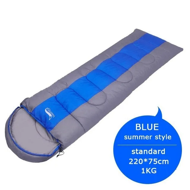 4 & Bag, Bag Sleeping Envelope Warm Lightweight Season Cold Camping for Seamless Outdoor Sleeping Traveling Hiking Wide selection Backpacking Desert&Fox