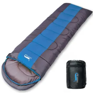 4 & Bag, Bag Sleeping Envelope Warm Lightweight Season Cold Camping for Seamless Outdoor Sleeping Traveling Hiking Wide selection Backpacking Desert&Fox