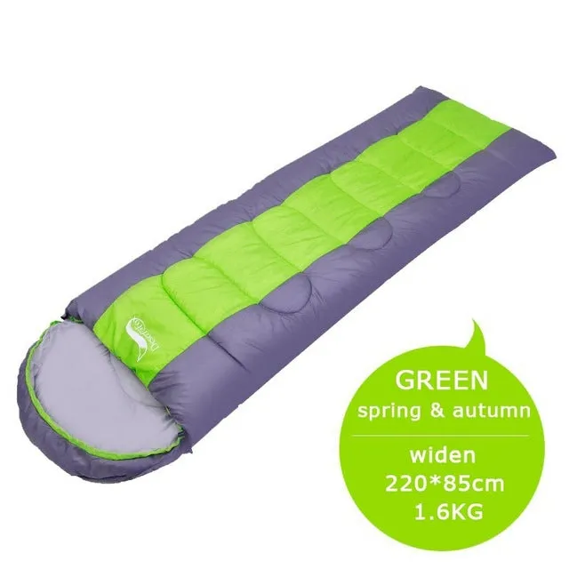4 & Bag, Bag Sleeping Envelope Warm Lightweight Season Cold Camping for Seamless Outdoor Sleeping Traveling Hiking Wide selection Backpacking Desert&Fox