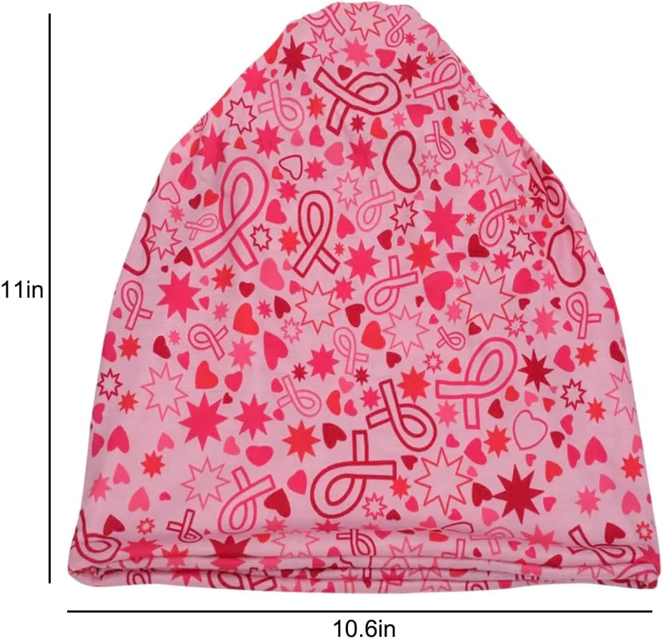 6 Pcs Women's Slouchy Beanies Hat Boho Stretch Turban Hats Chemo Cap Cancer Headwear Caps