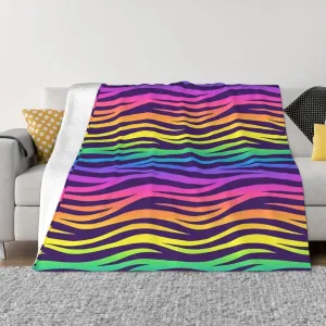 60"X50" Flannel Blanket - 100% Soft Polyester, Lightweight and Warm, Suitable for Families, Camping, Travel