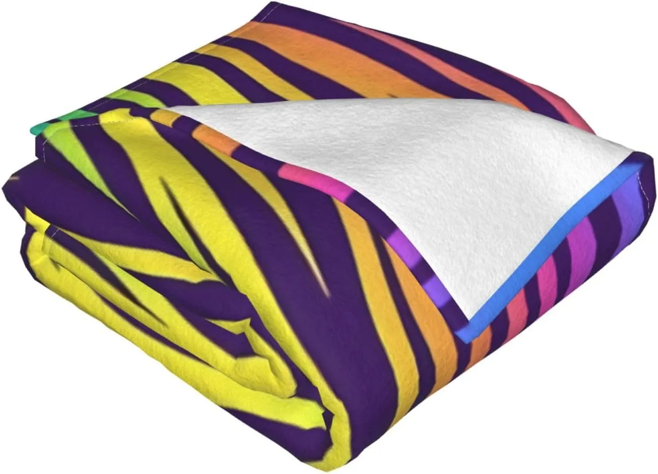 60"X50" Flannel Blanket - 100% Soft Polyester, Lightweight and Warm, Suitable for Families, Camping, Travel