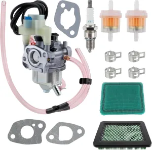 63584 Carburetor with Air Filter, Fuel Filter, and Spark Plug compatible with for Honda 16100-ZL0-D62, 16100-ZL0-D64, Predator 3500 Watts, EU3000is, EU3000i, and Kipor 3000, 3500.