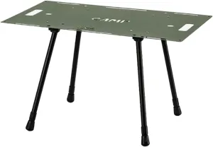 Adjustable Height Folding Table for Outdoor Use, Ideal for Picnics and Coffee