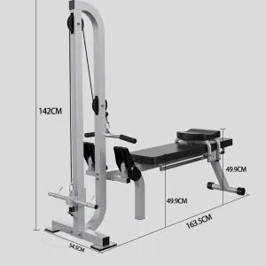 Adjustable Weight Table Sit-up Bench Bench with Dumbbells Bench with Dumbbells Rowing Machine Bearing Weight 400 Kg