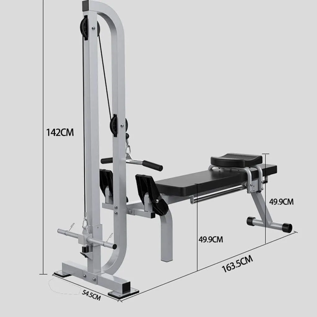 Adjustable Weight Table Sit-up Bench Bench with Dumbbells Bench with Dumbbells Rowing Machine Bearing Weight 400 Kg