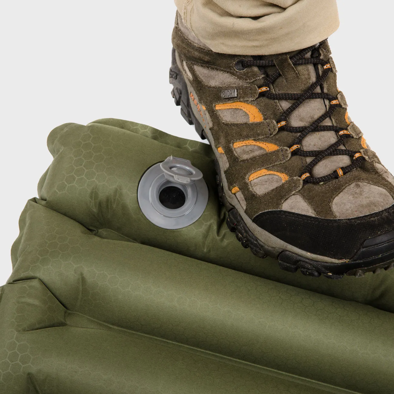 Air Mat with Built-in Foot Pump WGTE