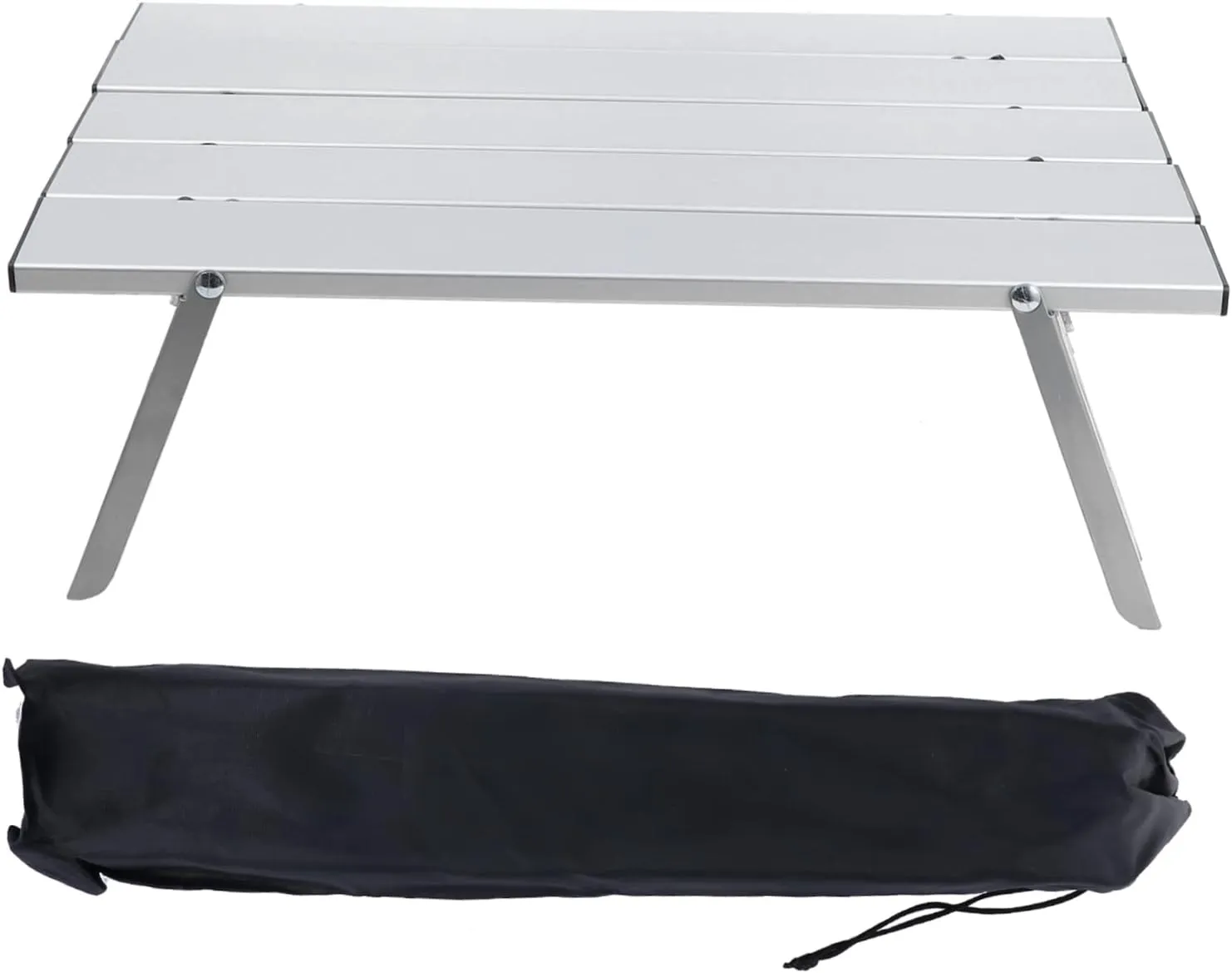 Alipis 1pc Portable Folding Table Foldable Table Foldable Picnic Desk Aluminum Alloy Desk Aluminum Alloy Silver