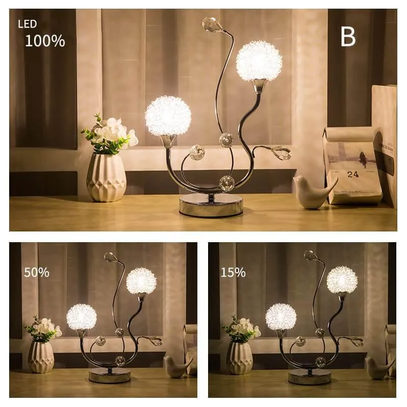 Aluminum Ball Table Lamp - Modern Creative Lighting