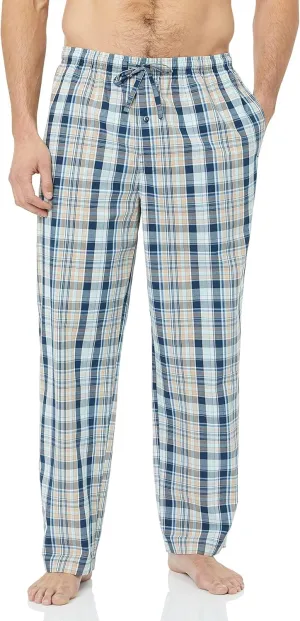 Amazon Essentials Men's Straight-Fit Woven Pajama Pant