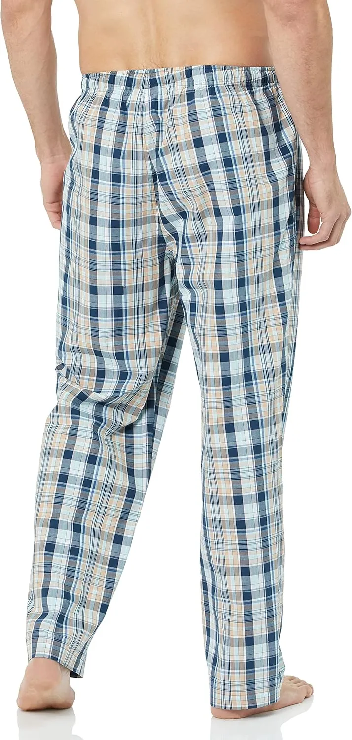 Amazon Essentials Men's Straight-Fit Woven Pajama Pant