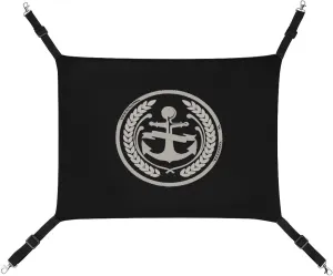 Anchor Logo Hanging Cat Bed Soft Breathable Pet Hammock for Cage Pet Sleeper for Kitten Ferret Puppy Rabbit, style, 20240327