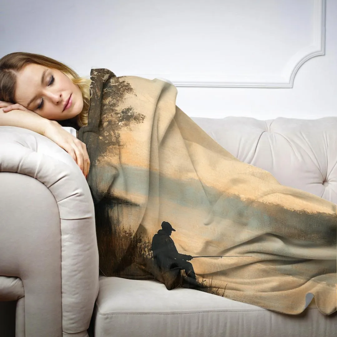 Angler's Dawn Blanket