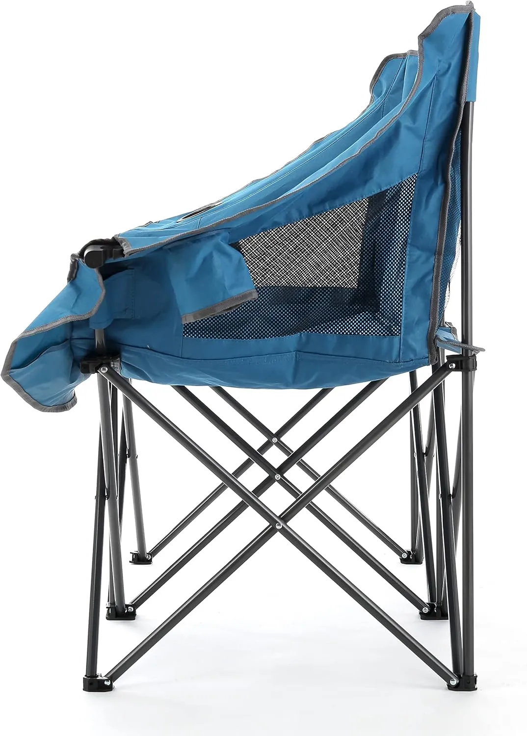 ARROWHEAD OUTDOOR Portable Folding Double Duo Camping Chair Loveseat w/ 2 Cup & Wine Glass Holder, Heavy-Duty Carrying Bag, Padded Seats & Armrests, Supports up to 500lbs, USA-Based Support