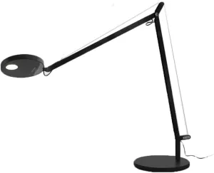 Artemide Demetra LED 9.2W 30K Dimmable Matte Black Table Lamp W/Base