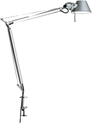 Artemide Tolomeo Classic LED 12W Aluminum Table Lamp with Clamp