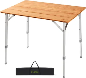 ATEPA Camping Table, One Size, Yellow
