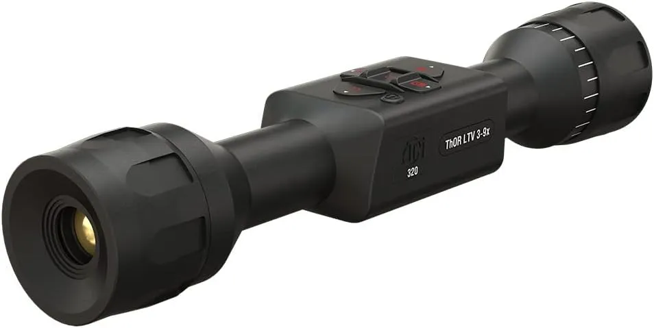 ATN Thor LTV 320 Smart HD Thermal Scope with 320x240, 12 Micron Sensor | Magnification, Video Recording, One Shot Zero | Exclusive Signature Series Kit