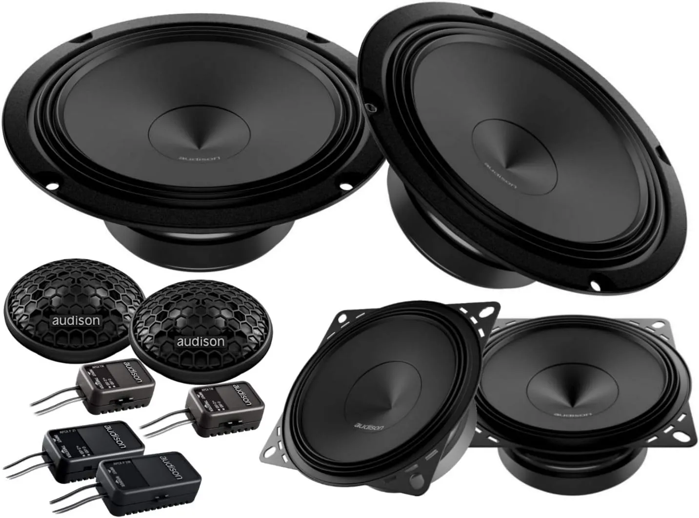 Audison Apk 163 3 Way Component System 16.5 cm Apk Kit 163 3Way Ap 1 Ap 6.5 Ap 4 Grilles Xover
