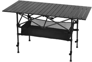 axGear Folding Camping Table Portable Height Adjustable Aluminum Picnic Carry Bag