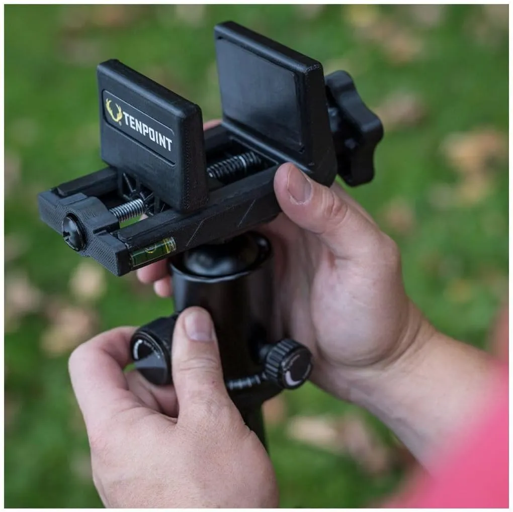 Axis Tripod - Shooting Stability Specifically Designed for Blind Hunting - Extends from 25” to 40” - Lightweight, Compact Design - Includes Two Built-in Levels & Carry Bag