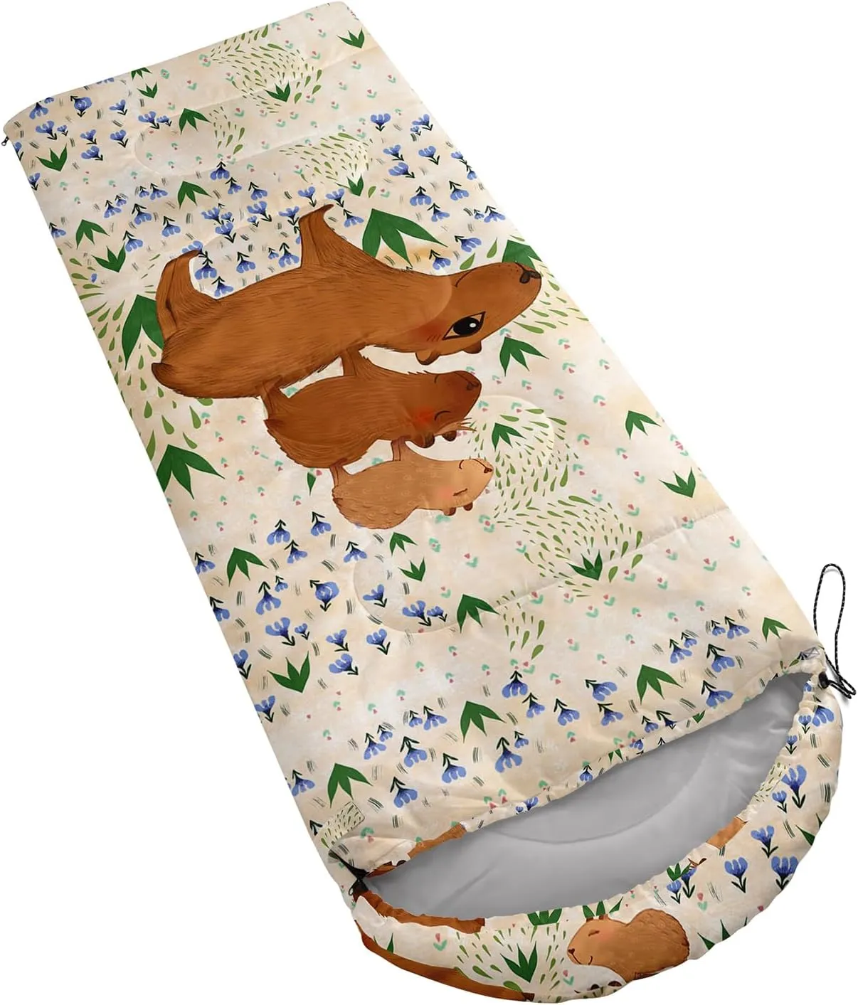Axolotl Black Cats Sleeping Bag for Kids Adults–Lightweight Warm Cold Weather Sleeping Bags,Waterproof Portable Sleeping Bag for Camping,3 Season Cold Weather Sleeping Bag,Sleeping Bag for Hiking