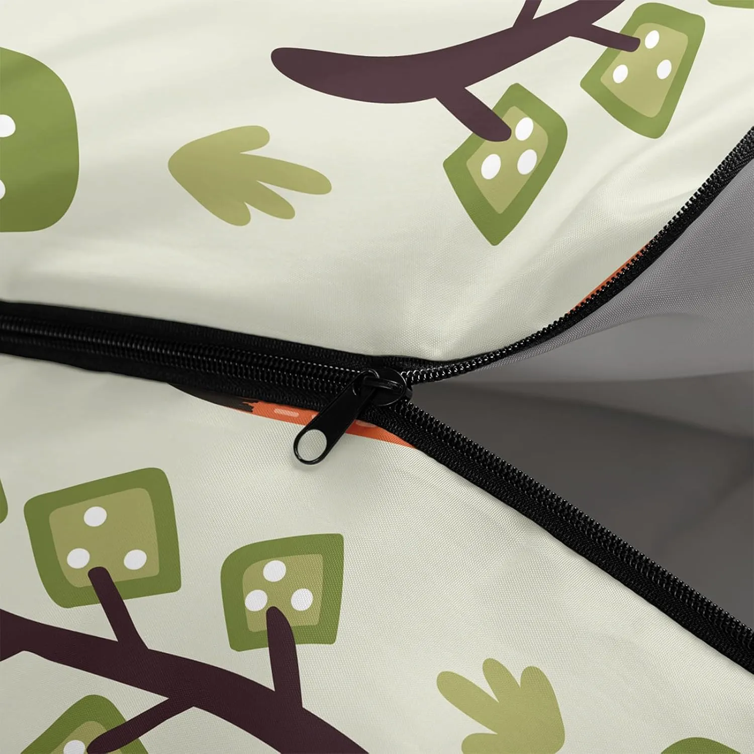 Axolotl Cartoon Fox Sleeping Bag,3 Season Warm and Cool Weather Kawaii Fox Flowers Sleeping Bags for Kids Boys Teens,Waterproof Lightweight Sleeping Bags for Traveling,Outdoors Camping Equipment,Red