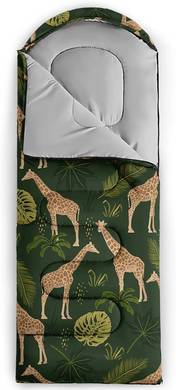 Axolotl Kawaii Dog Sleeping Bag,3 Season Warm And Cool Weather Cartoon Puupy Dog Sleeping Bags For Kids Girls Teens,Animal Waterproof Lightweight Sleeping Bags For Traveling,Outdoors Camping Equipment