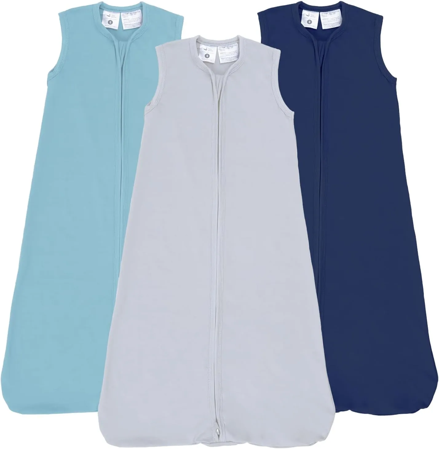 Baby Sleep Sack 0-3 Months Wearable Blanket Baby Sleeping Bag, 0.5 TOG Toddler Sleeping Sack 3 Pack