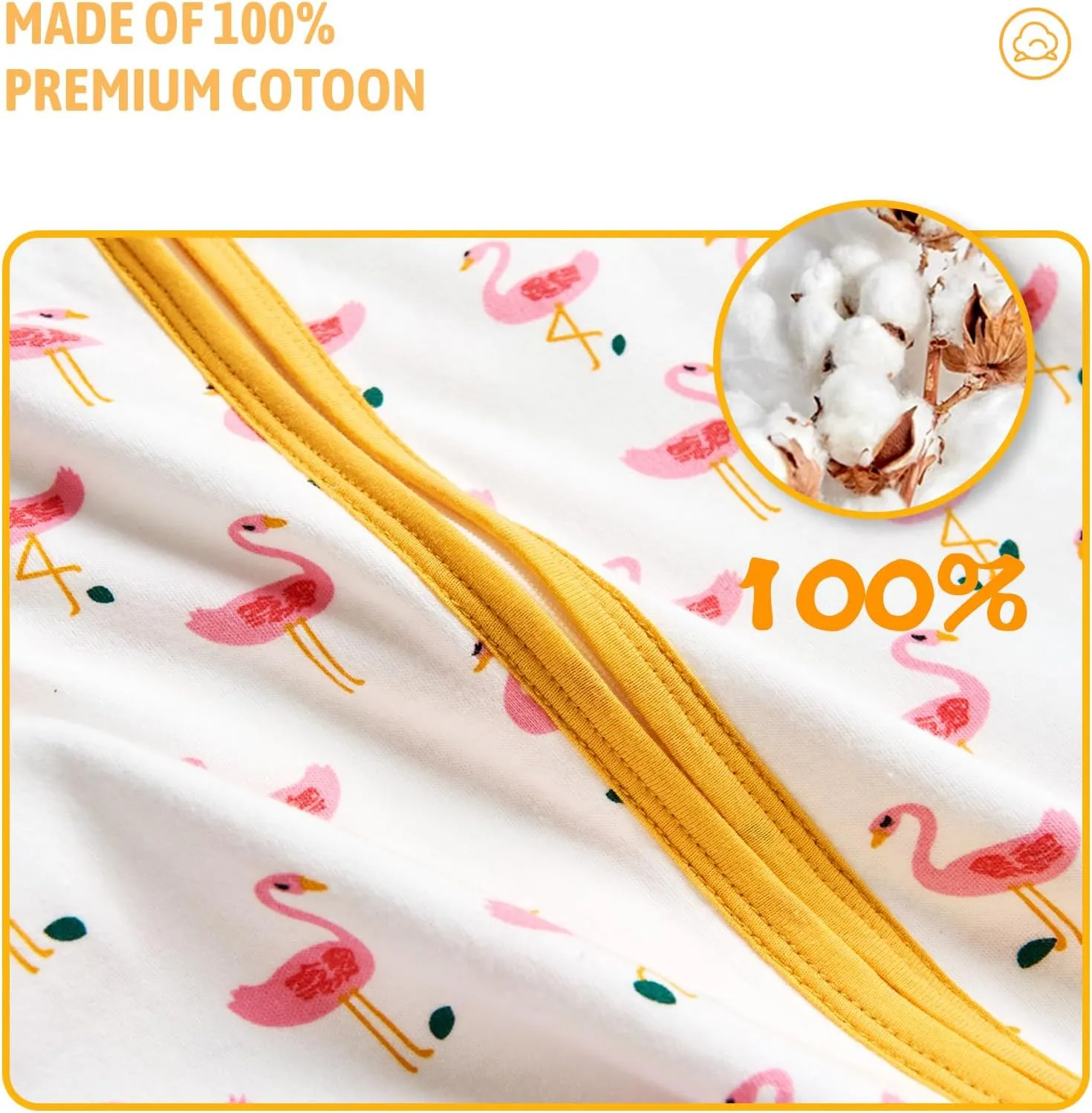 babytino Baby Sleep Sack 3 Pack for 0-24 Months Baby Wearable Blanket 100% Cotton Baby Sleeping Bag for Baby Girl Boy