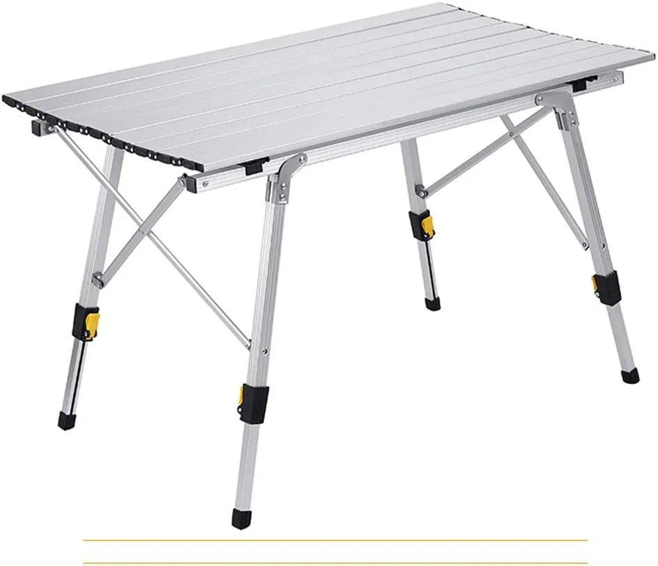 Backpacking Computer-Bed Barbecue-Desk-Furniture Lightweight Folding Camping-Table Aluminum-Alloy
