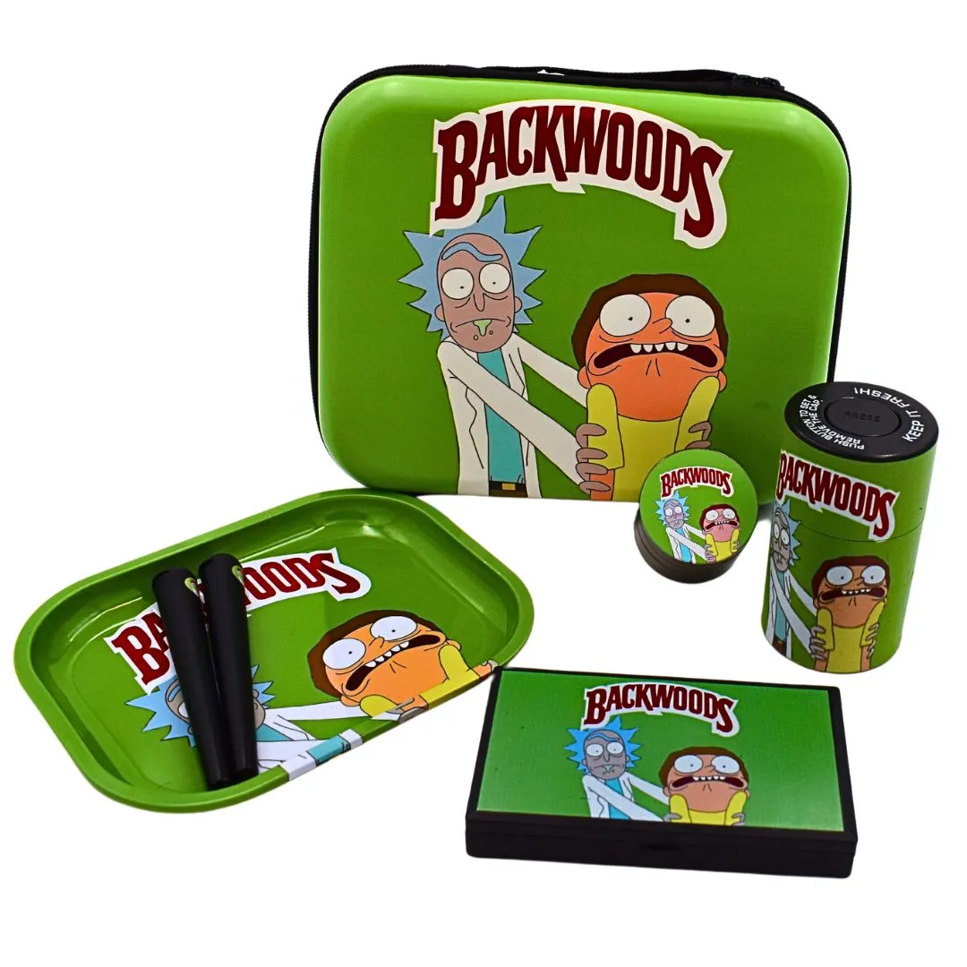 Backwoods R&M Smoking Kit - Gift Bag