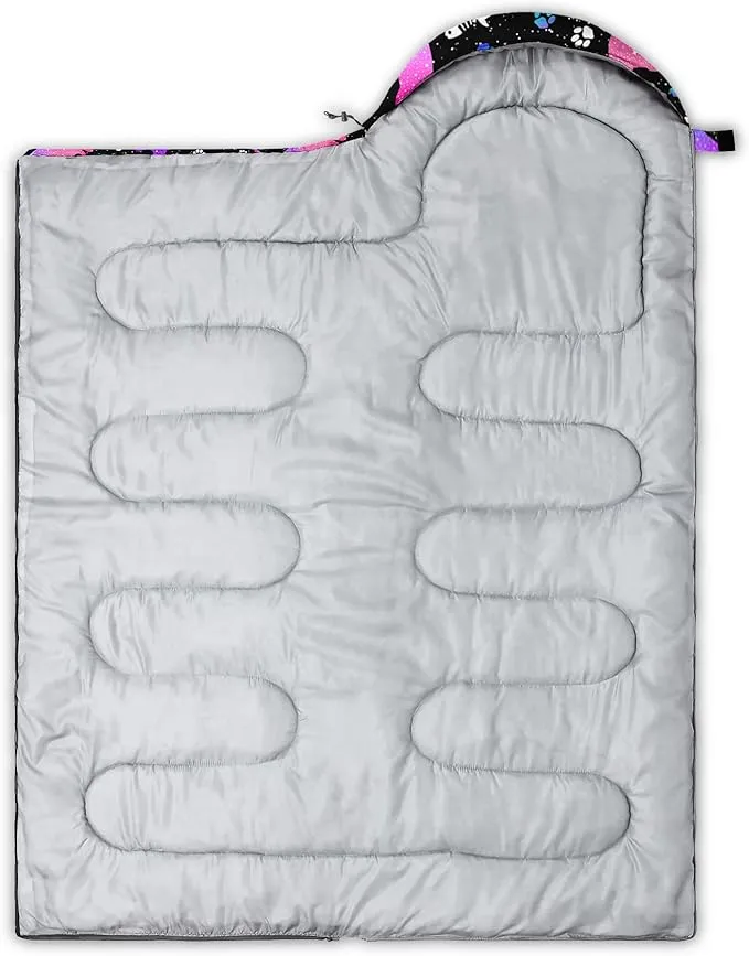 BailiPromise Camping Sleeping Bags,3 Season Warm & Cool Weather,Lightweight,Waterproof Sleeping Bags for Adults & Kids,Traveling,and Outdoors,Camping Gear Equipment