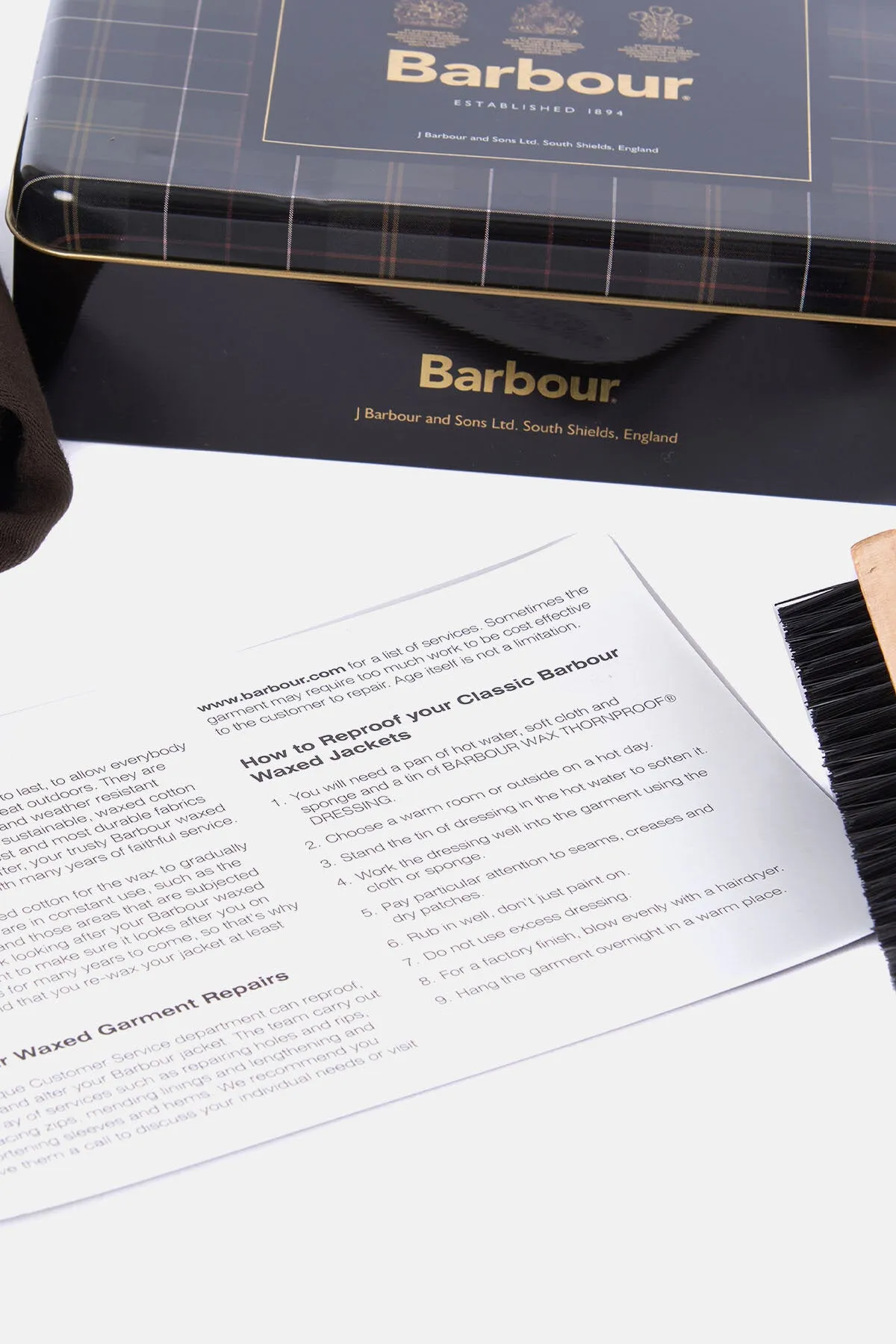 Barbour Jacket Care Kit